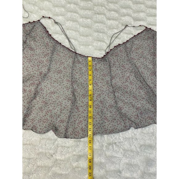 La Senza L Floral One Piece Lingerie Womens Large Sexy Cover Up - Picture 3 of 8